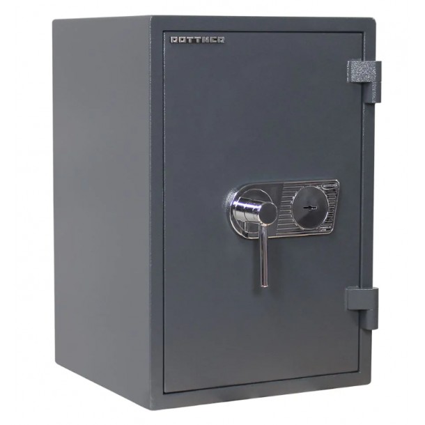 Fireproof and Burglary Safe Rottner Atlas Wire 65 EN1 Locking Key 655x440x430 mm