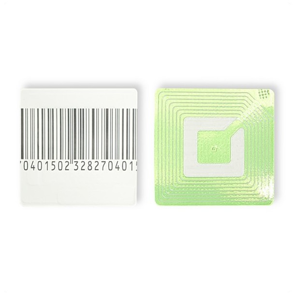 Flexible anti-theft labels 40×40 barcodes