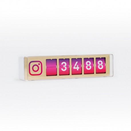 Real-time counter for Instagram Smiirl