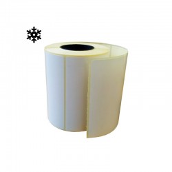 Roll of self-adhesive labels, thermal transfer, cold-resistant, 100 x 70 mm (555 et.)