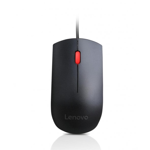 Mouse Lenovo Optical Wheel Mouse, wired