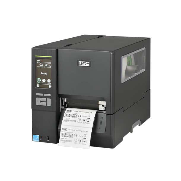 Imprimanta de etichete TSC MH241T, 203DPI, USB, RS-232, Ethernet, RTC, touchscreen