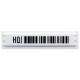 AM HQ self-adhesive anti-theft labels with barcodes / 1000 pcs