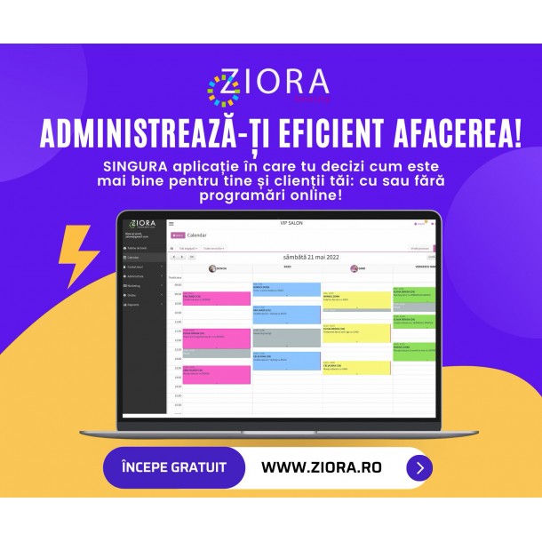 Programul Software Ziora pentru management si programari