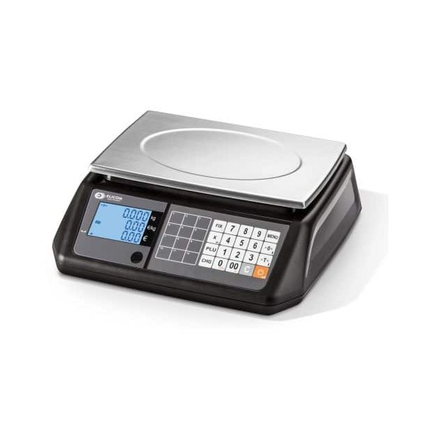  Commercial scale Elicom S300LM double weighing range - plate