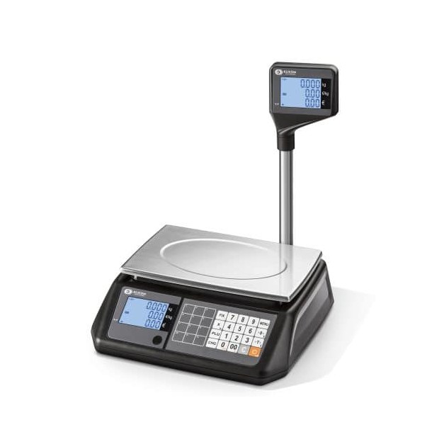 Commercial scale Elicom S300LM double weighing range - with pole