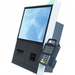 Aures Mini KOMET self-service terminal with printer, 2D scanner and Windows 10