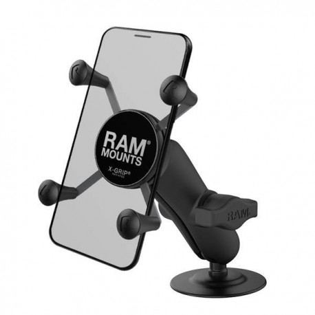 Suport pentru telefon RAM X-Grip cu baza adeziva flexibila