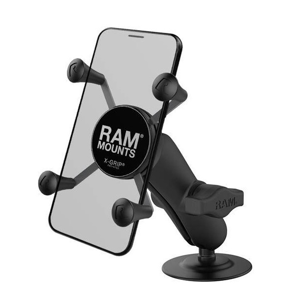 Suport pentru telefon RAM X-Grip cu baza adeziva flexibila