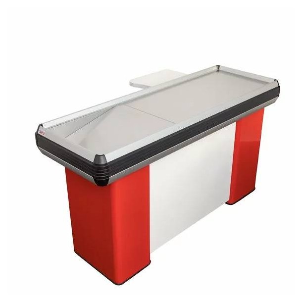 Cash register table 160 CM, Aluminum frame