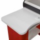 Cash register table 160 CM, Aluminum frame