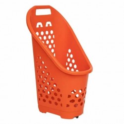 Shopping trolley 70 liters, Orange