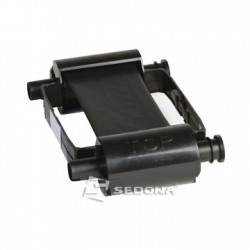 Ribon monocrom Zebra ZC300/350/ZC100, negru