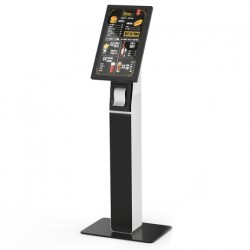 21.5 inch KH-2100 Self-Ordering Kiosk , including space for printer