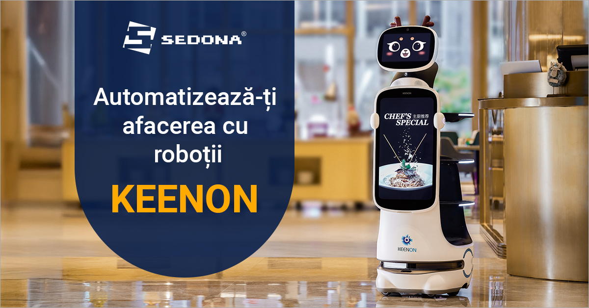 Robotii KEENON – Partenerul ideal pentru eficienta si inovare