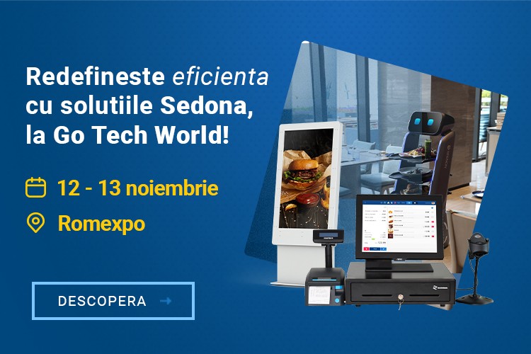 Redefineste eficienta cu solutiile Sedona la Go Tech World - Mobile